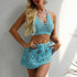 Crochet Bikini Set Cover Up
